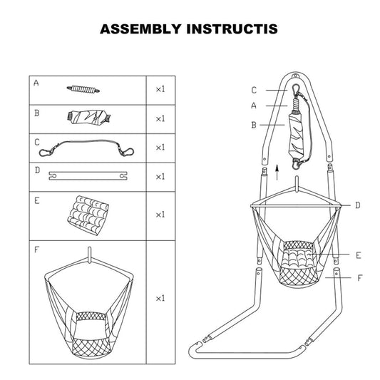Hammock Cradle Swing with Stand - BHORMS