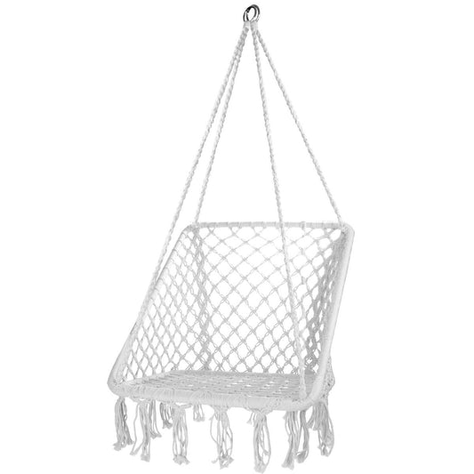 Hanging Hammock Chair Macrame Swing - E EVERKING