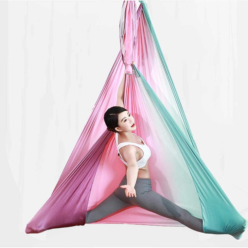 Slow Time Shop 5M Silk Fabric Aerial Yoga Hammock