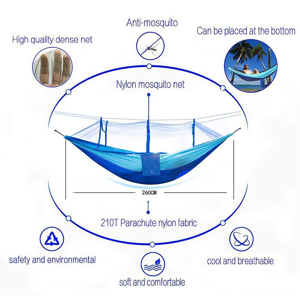 Camping Hammock with Mosquito Net - KEPEAK
