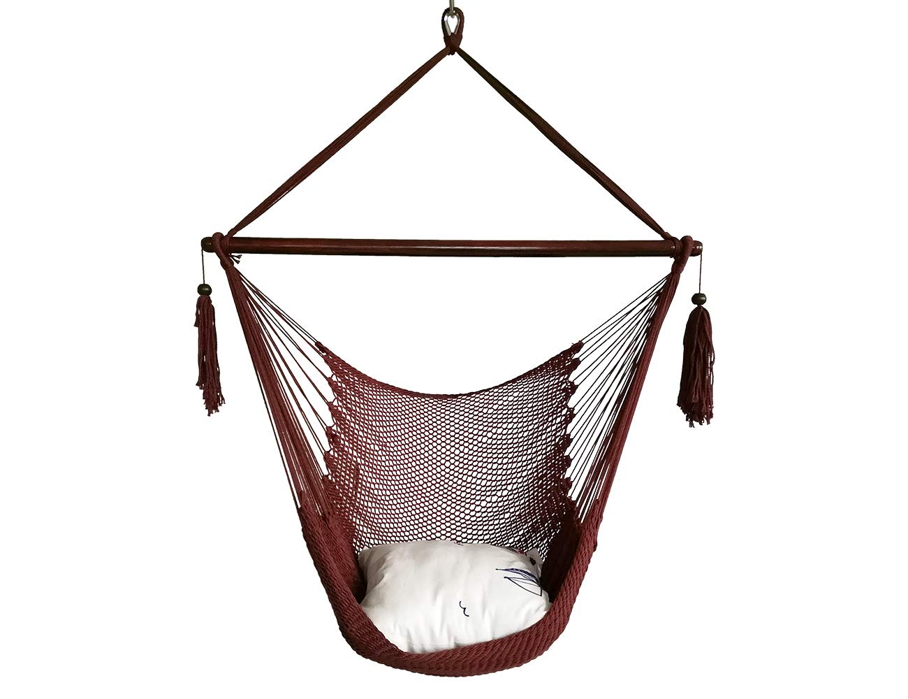 Cotton Rope Mayan Hanging Chair Swing Seat