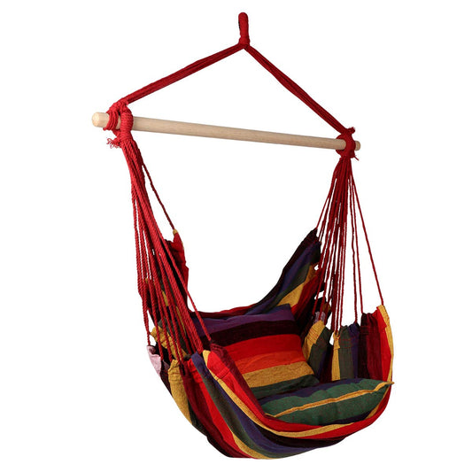 Hanging Rope Hammock Chair Swing Seat - E EVERKING