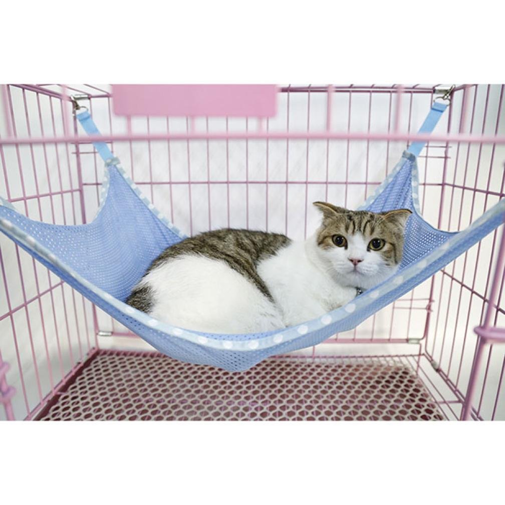 Net Cloth Hanging Hammock for Small Pet Cat - Voberry