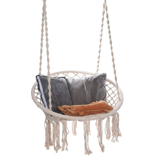 Hanging Rope Hammock Chair Swing Seat - Dasuy
