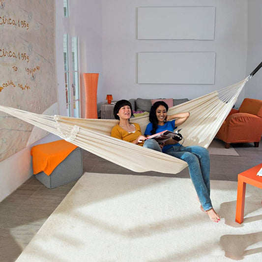 Single Cotton Outdoor Hammock - Anyoo