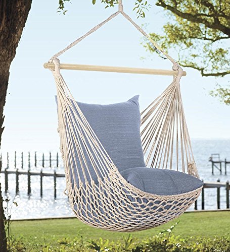 Hanging Rope Hammock Chair - Plow & Hearth