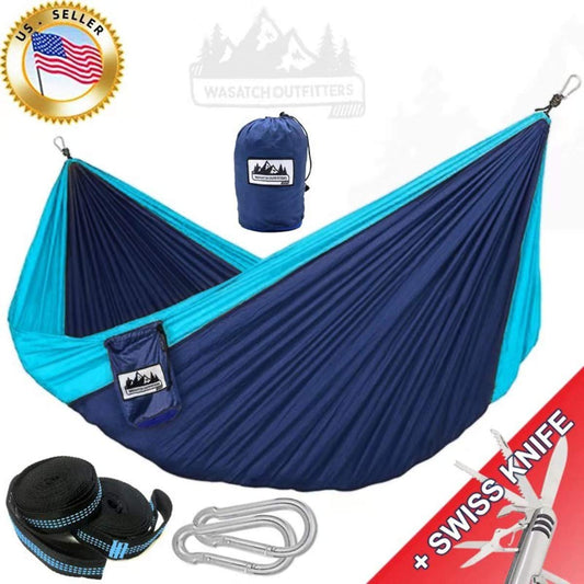 Lightweight parachute Hammock - Wasatch Outfitters