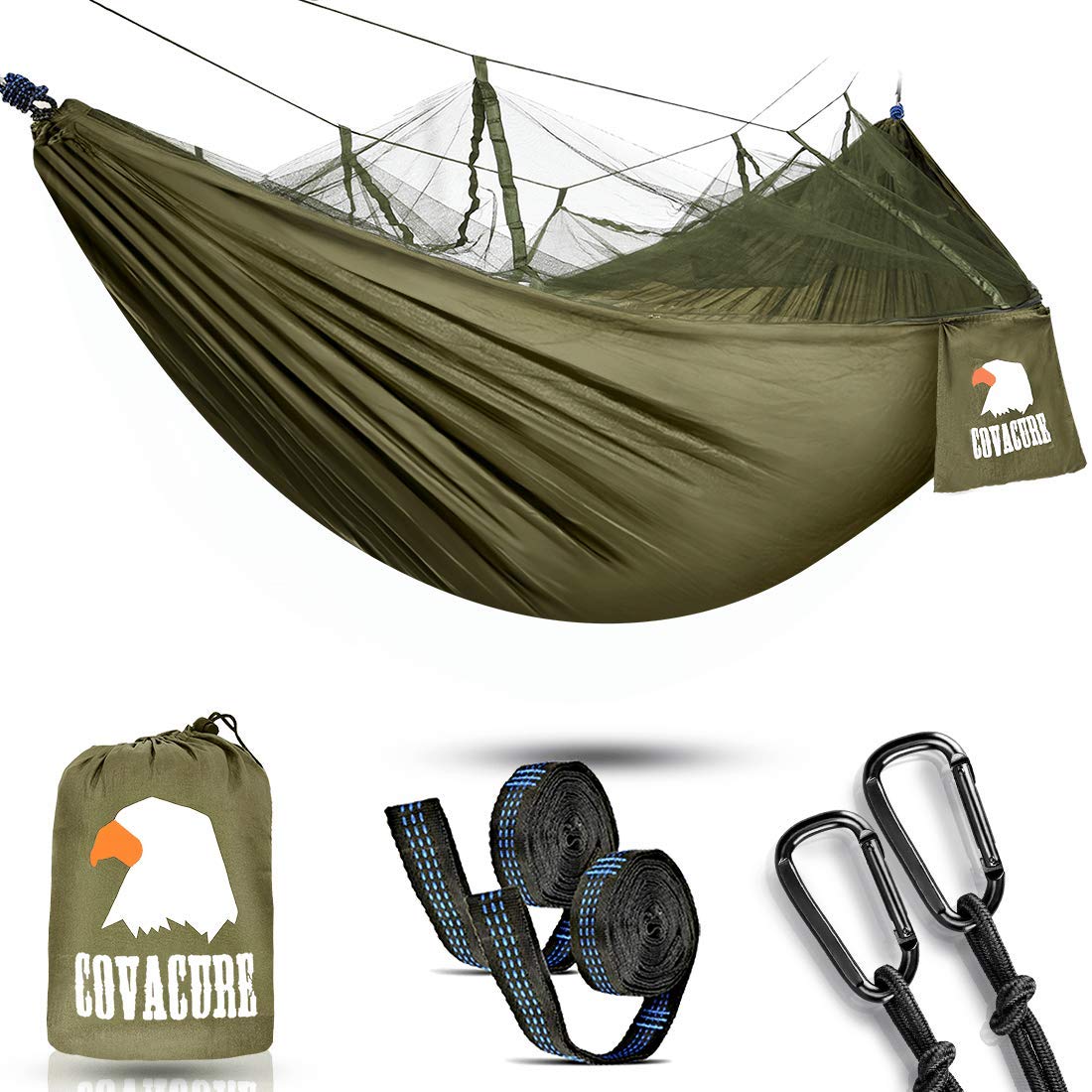 Camping Hammock with Net - Covacure