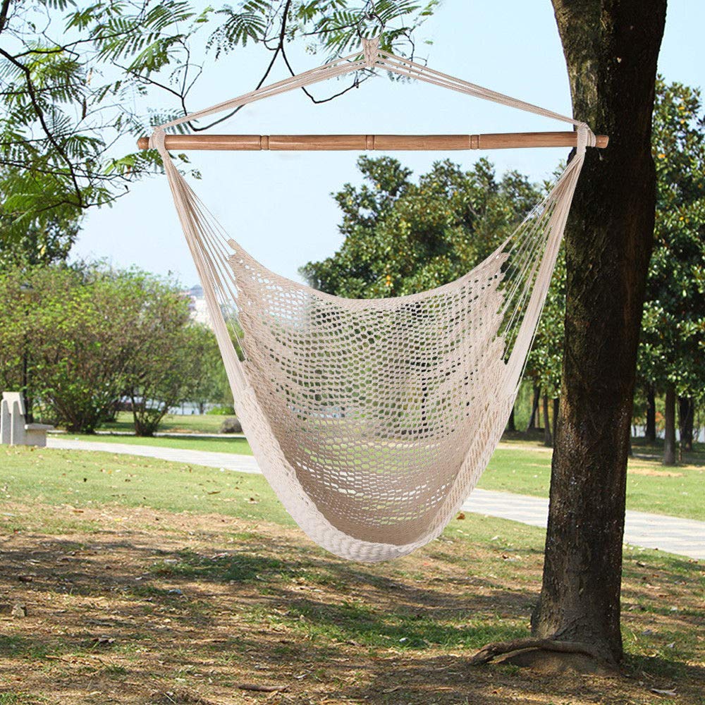 Hanging Rope Swing Hammock Chair - TimmyHouse