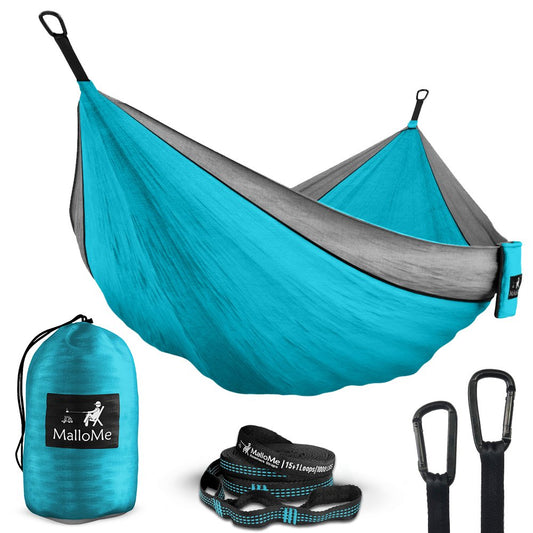 Double & Single Portable Camping Hammock - MalloMe