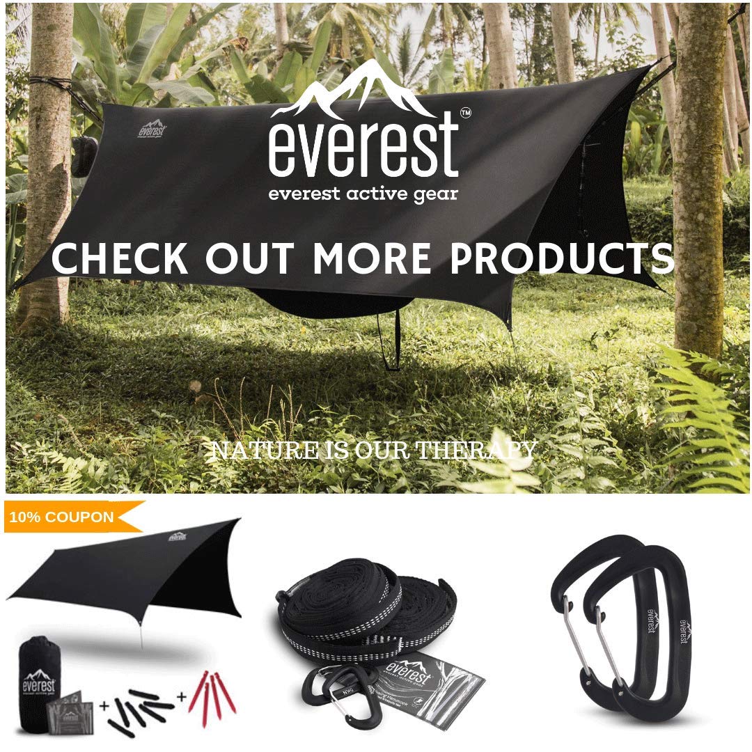 Everest Double Camping Hammock - everest active gear