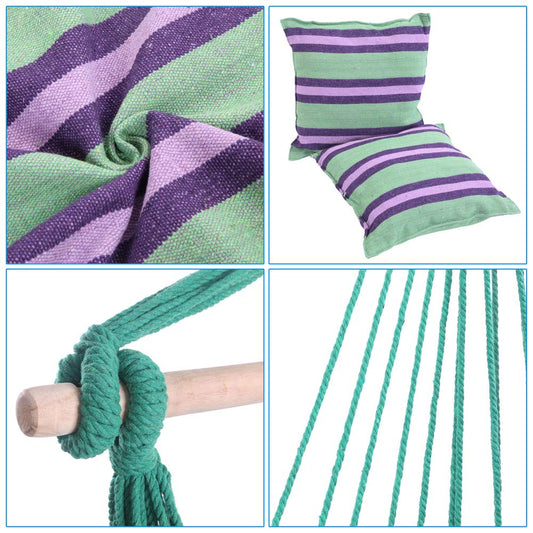 Hanging Rope Hammock Chair