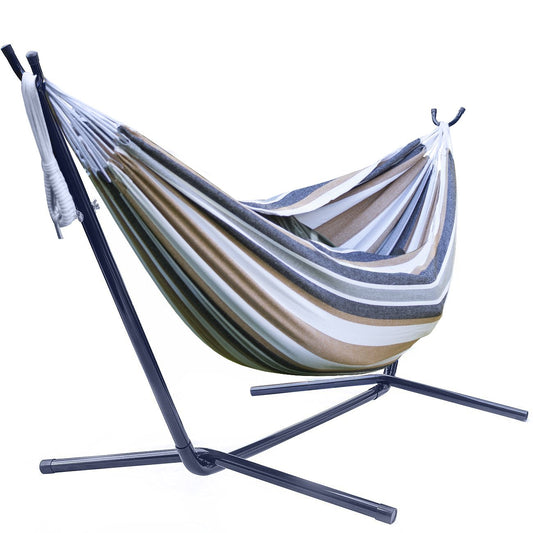 Double Steel Stand Hammock - Sorbus