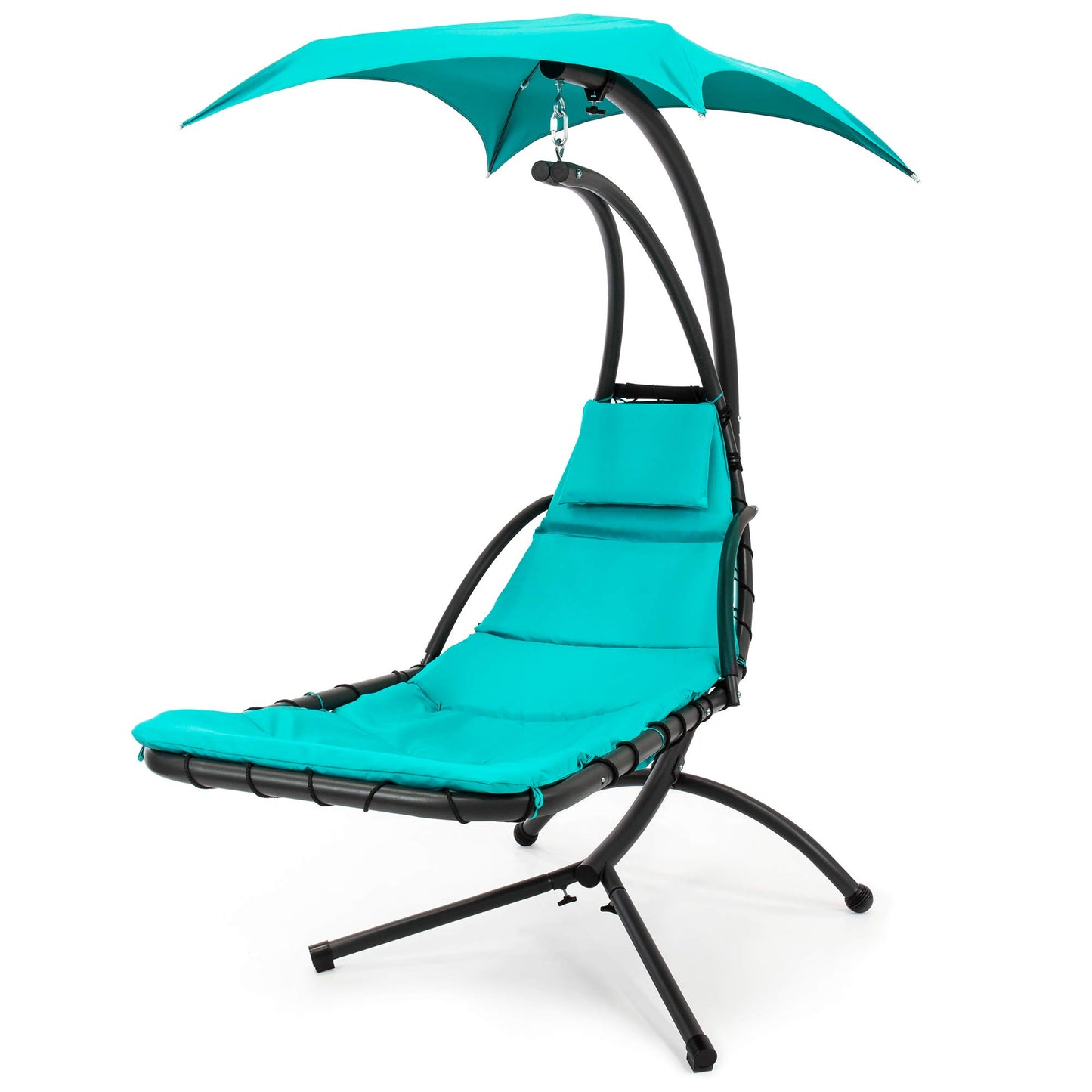Hanging Curved Chaise Lounge Chair - Best Choice Products