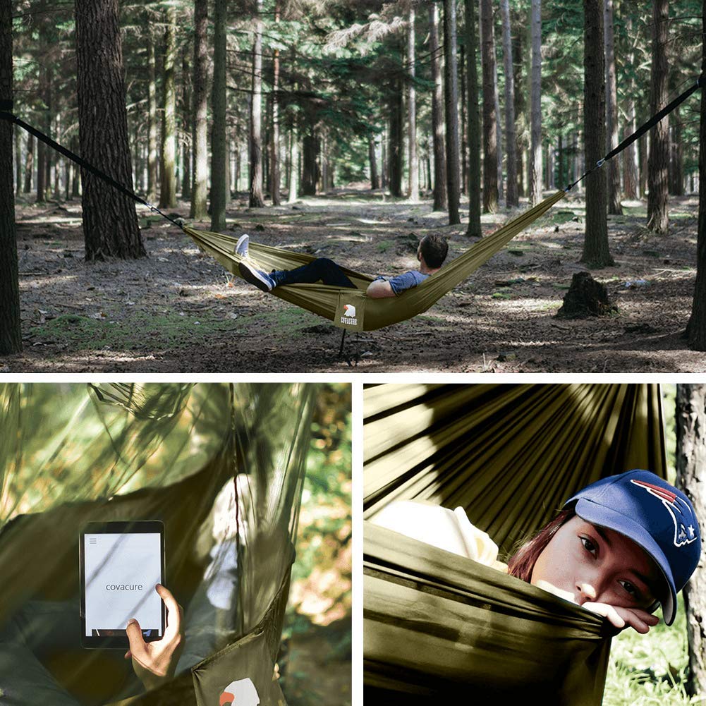 Camping Hammock with Net - Covacure