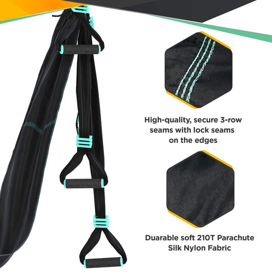 Aerial Yoga Antigravity Inversion Kit with Trapeze Sling - YogaSwingPro