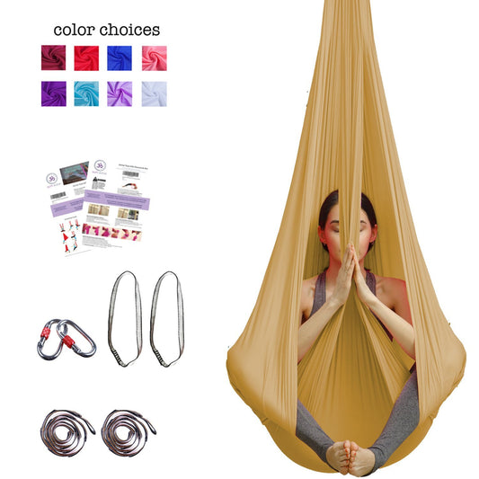 Silk Aerial Yoga Swing & Hammock Kit - Aum Active