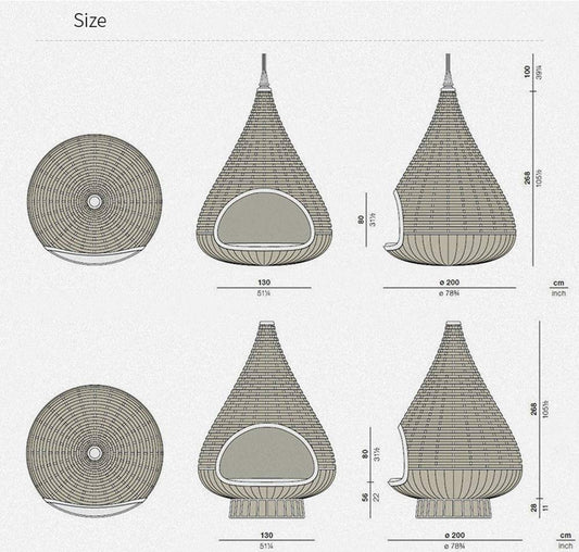 Cage Hammock Swing Bed - SMGPYHWYP
