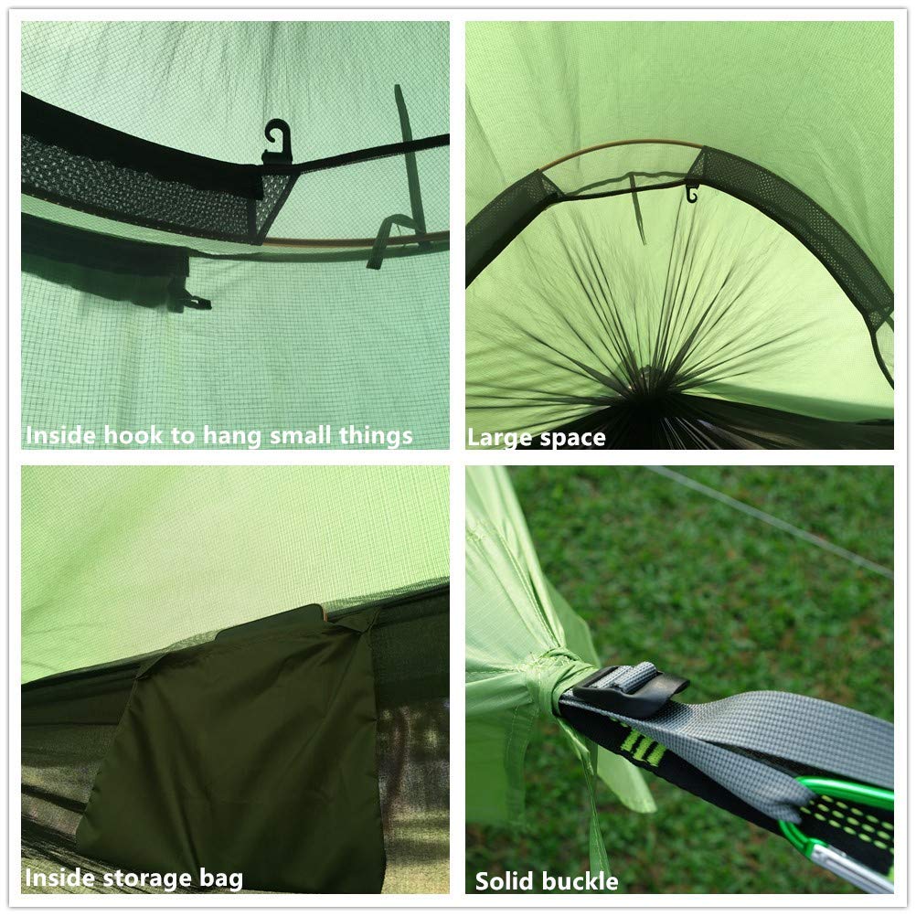 Camping Hammock with Mosquito Net - BriSunshine