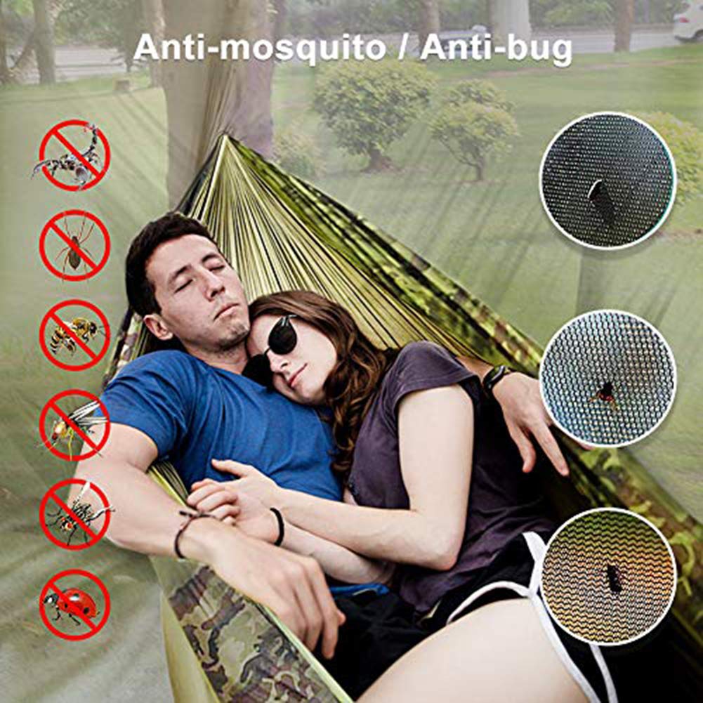 Camping Hammock with Mosquito Net - Hieha