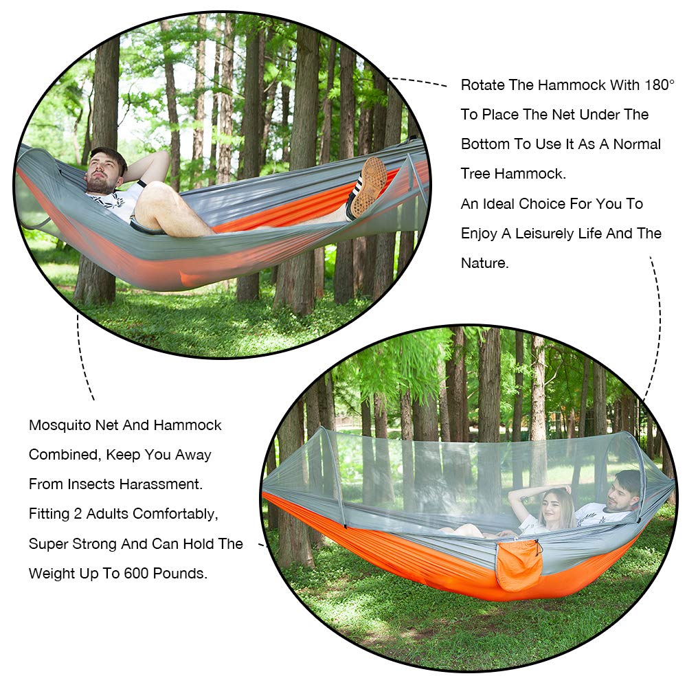 Camping Hammock with Mosquito Net - YOOMO