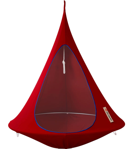 Red Single Cacoon Hammock by Vivere
