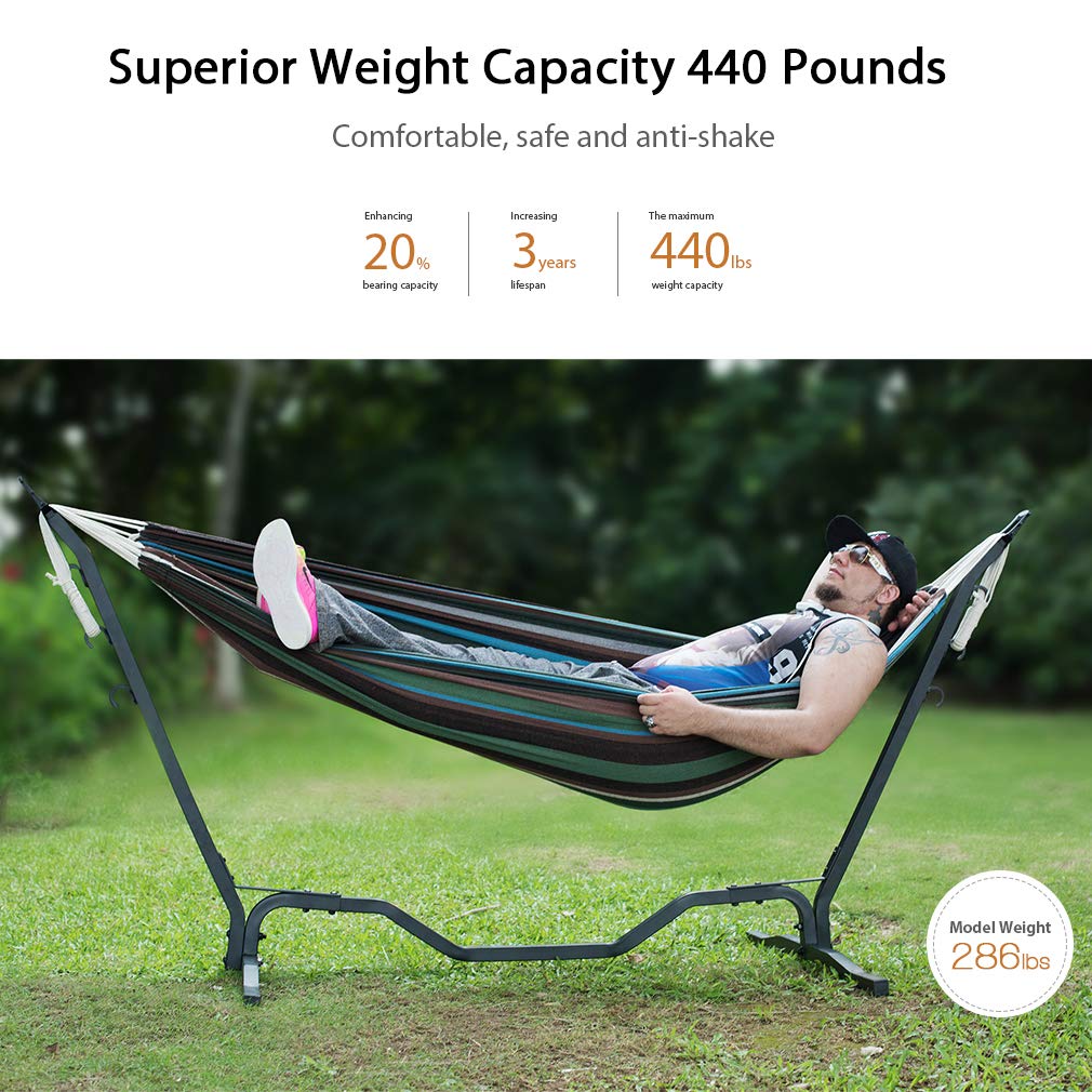 Double Hammock with Stand - COSWE