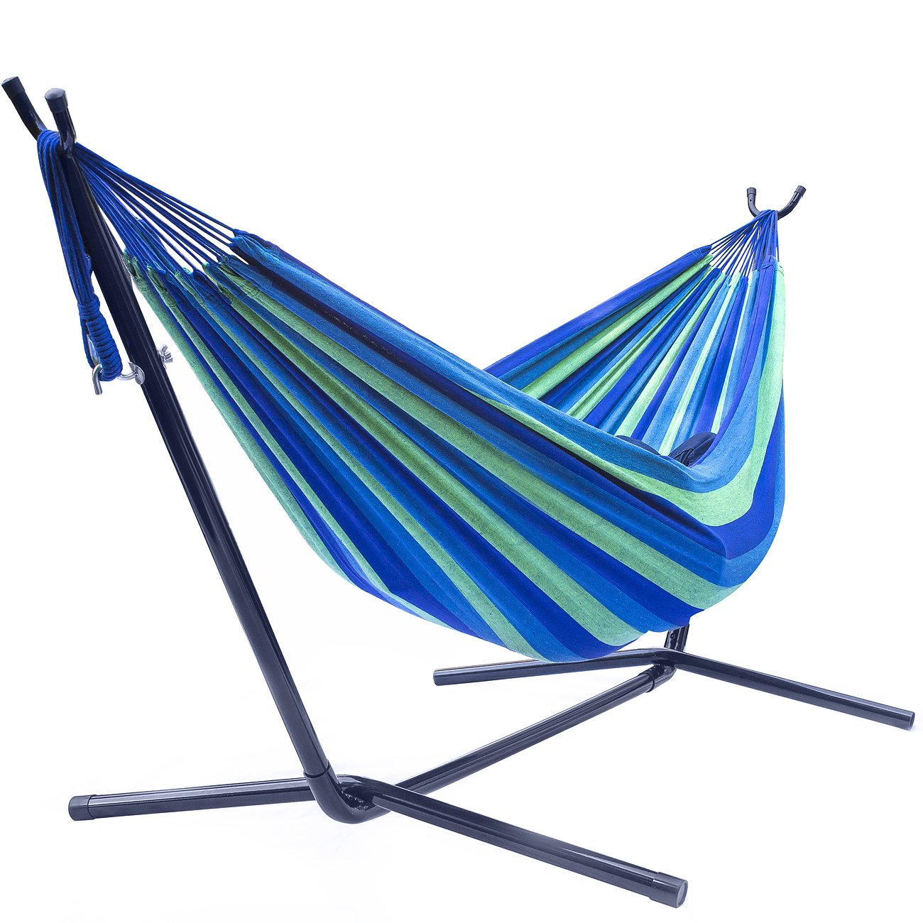 Double Hammock with Steel Stand - Sorbus