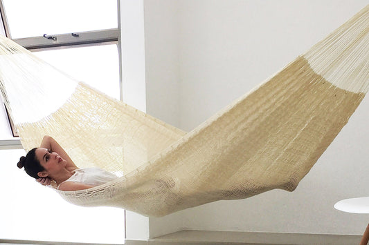 Traditional Mayan Hammock -"Natural Hammock"