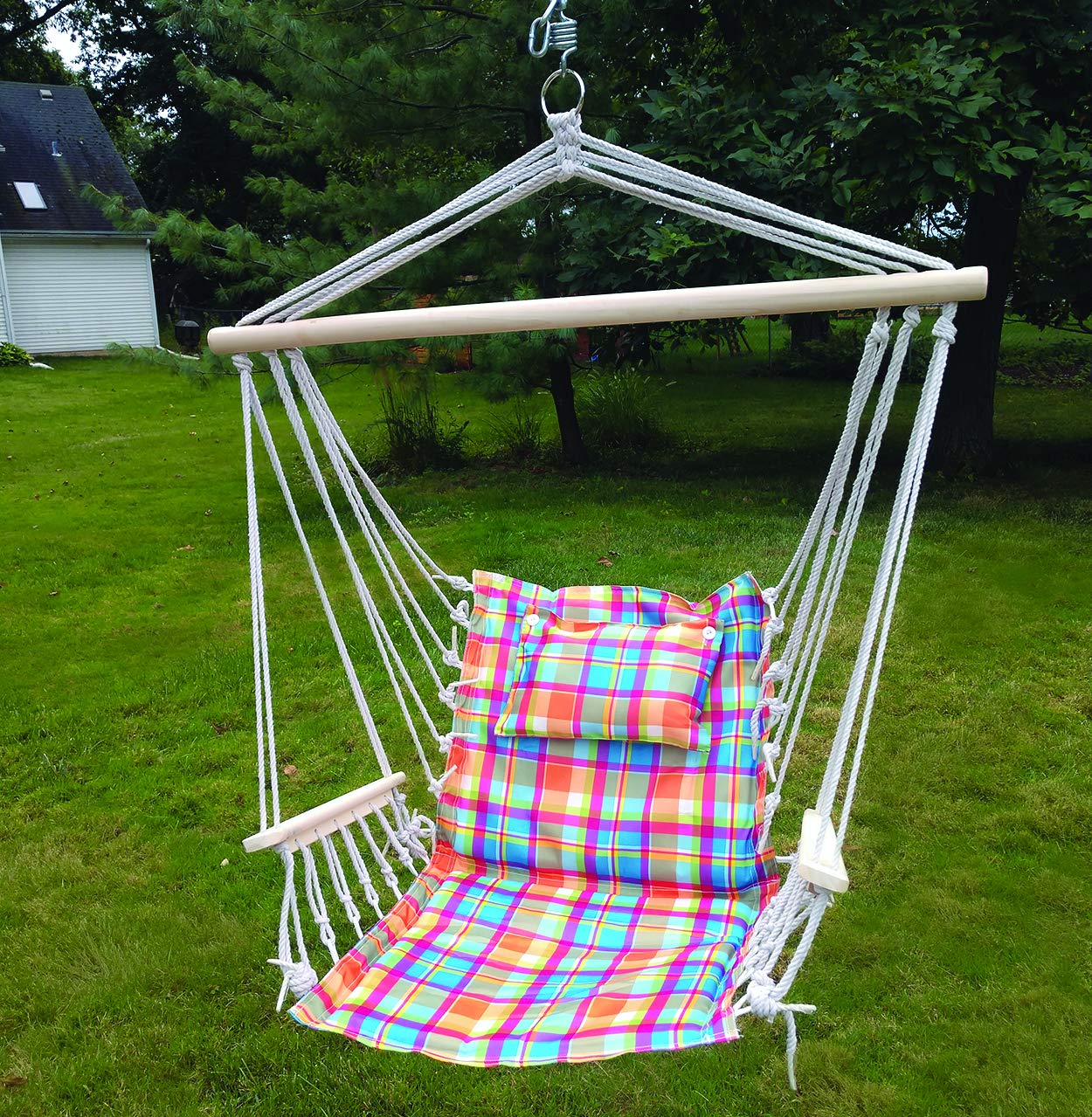 Swing Hanging Hammock Chair - BACKYARD EXPRESSIONS PATIO