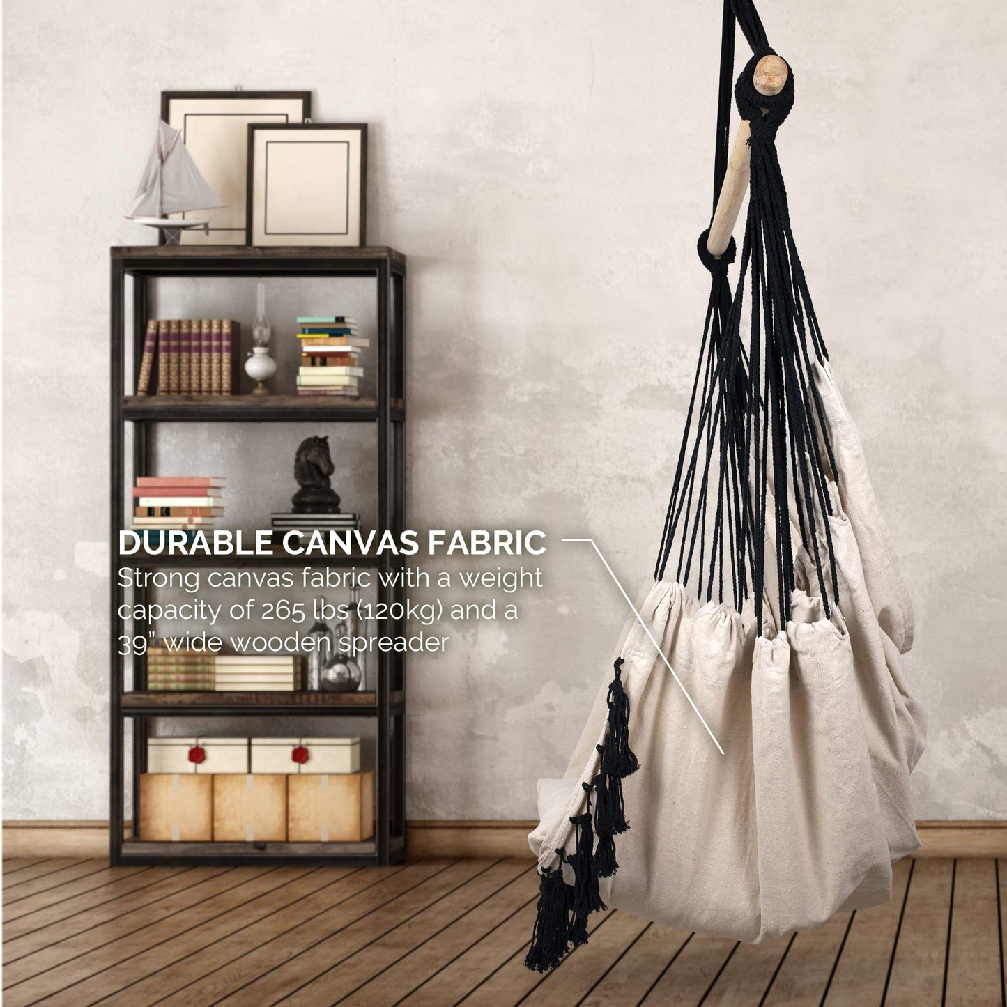 Hammock Chair Hanging Rope - Komorebi