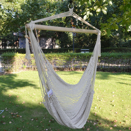 Cotton Rope Hammock Chair - BenefitUSA