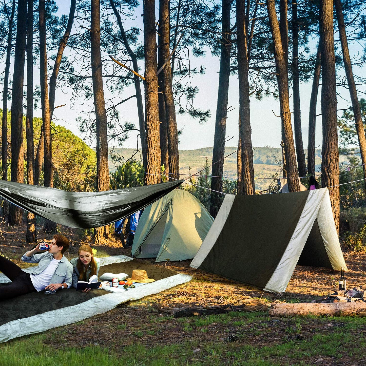 Double Camping Hammock - OlarHike