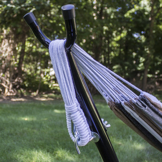 Double Steel Stand Hammock - Sorbus