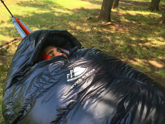Sleeping Bag for Hammock Backpacking - Hyke & Byke