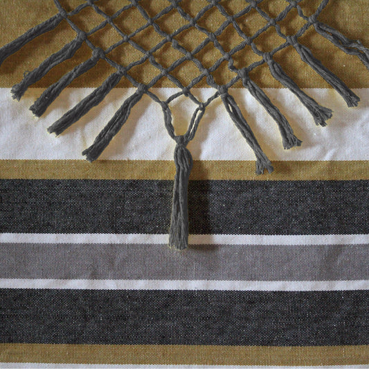 Hammock Black & White Chair - Vivere