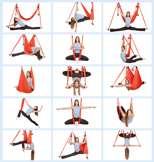 Aerial Yoga Swing with a Carrying Bag - EUROSPORTS