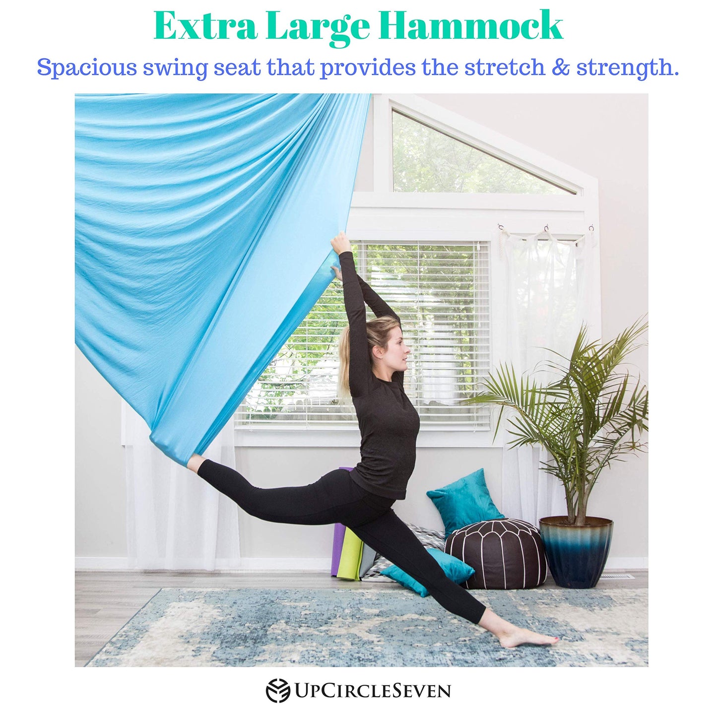 Aerial Yoga Hammock - UpCircleSeven