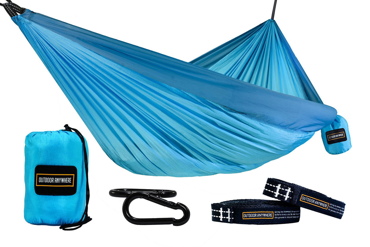 Double Camping Hammock - OUTDOOR ANYWHERE