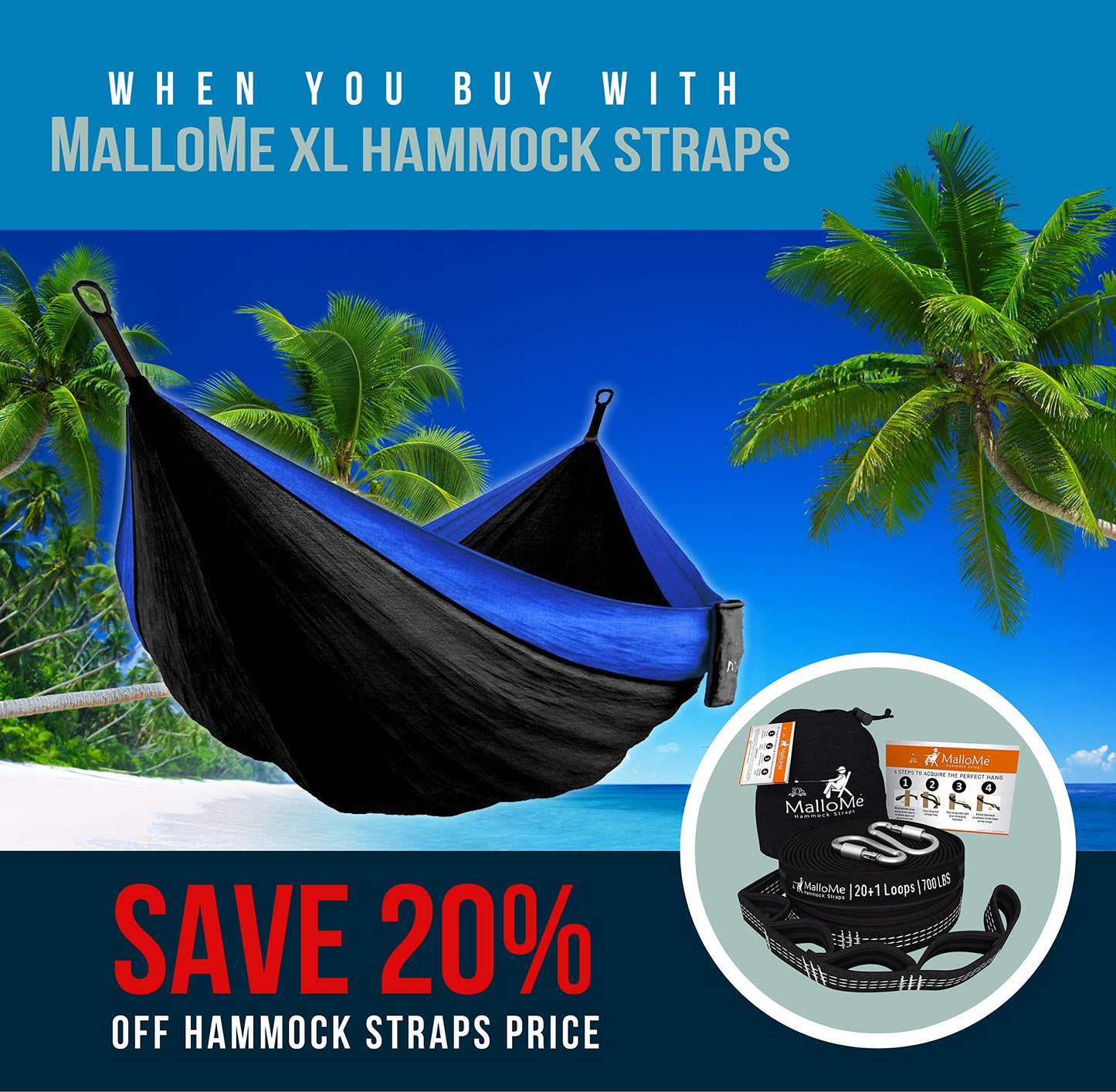 Hammock Camping Portable-MalloMe