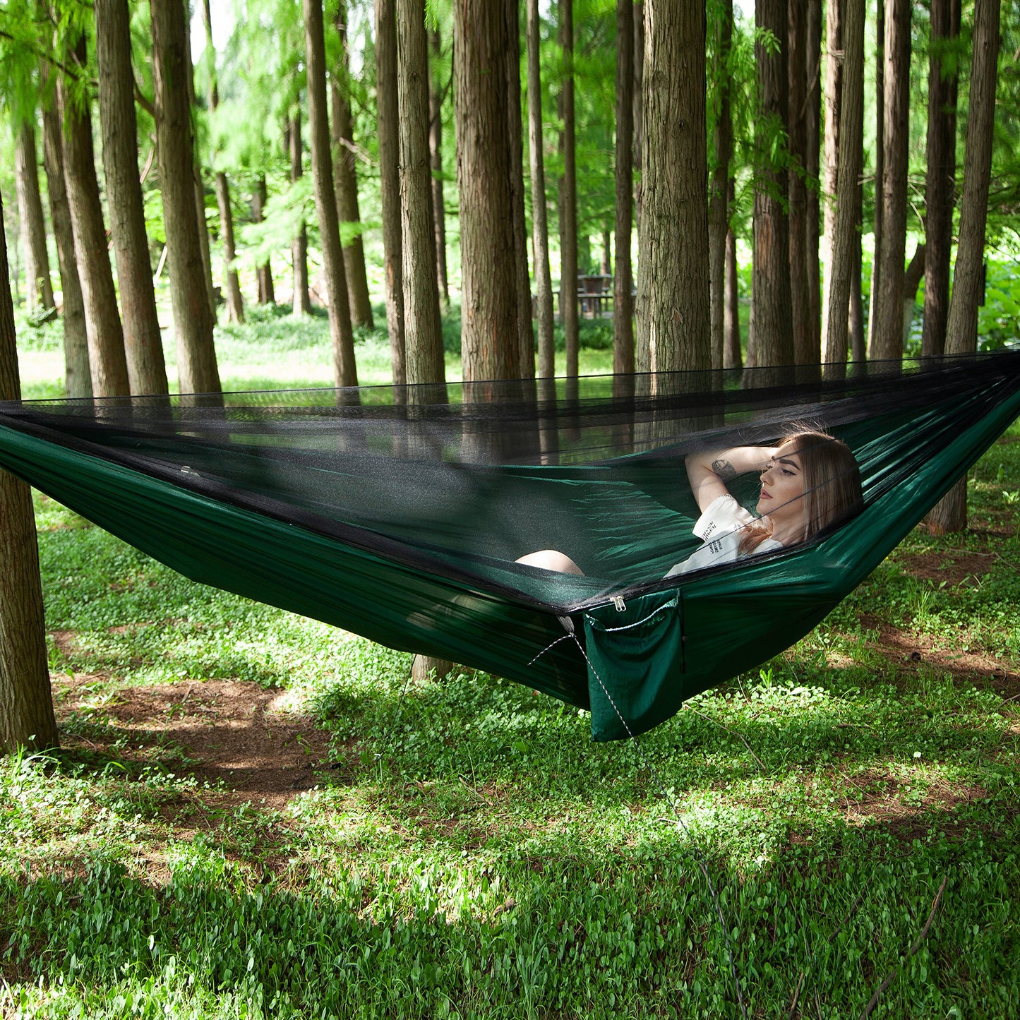 Camping Hammock with Mosquito Net - Camlinbo